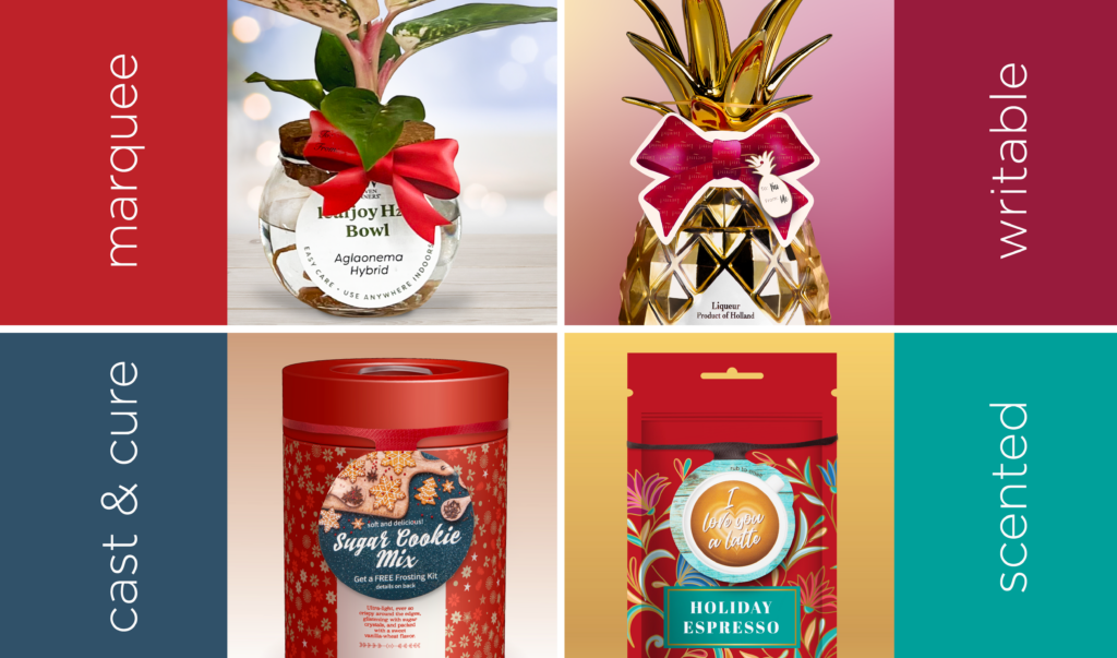 ElastiTag® is a quick and easy way to add an extra dash of holiday magic to your holiday retail promotions.