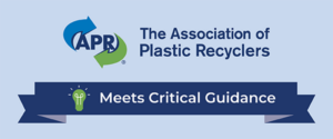 Association of Plastic Recyclers Meets Critical Guidance logo
